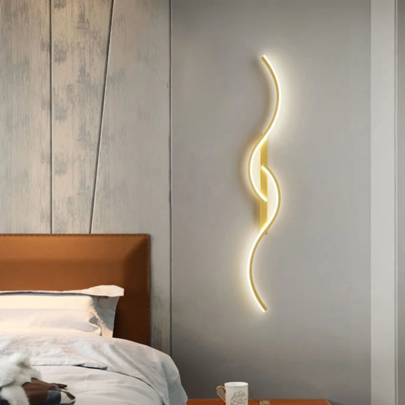 applique murale led moderne pour décoration intérieure élégante - vue 4 sur 12