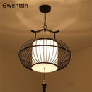 suspension à led style chinois pour décoration intérieure moderne