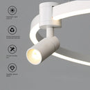 lustre postmoderne créatif multi angle pour hôtel boutique