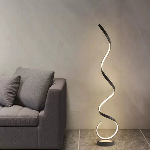Lampadaire à bande LED moderne - vue 5 sur 8