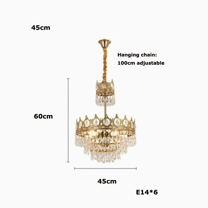 lustre en cristal k9 dimmable pour éclairage moderne - vue 11 sur 16
