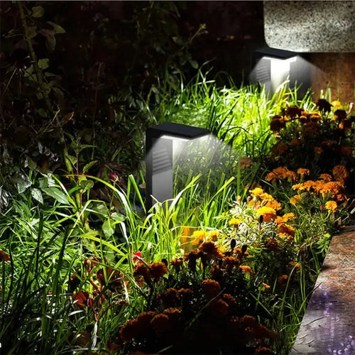lampadaire solaire moderne pour jardin et cour décorative - vue 6 sur 6