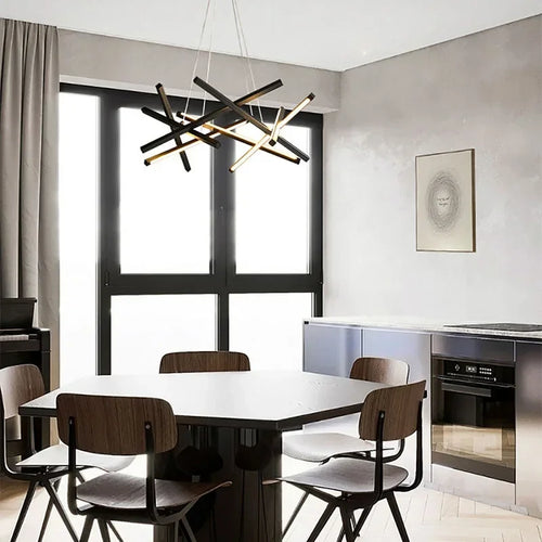 suspension à led moderne pour décoration intérieure élégante - vue 6 sur 8