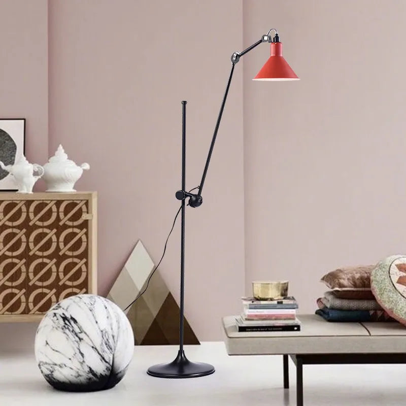lampadaire design macaron style industriel moderne tendance - vue 4 sur 10