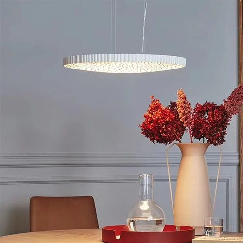 suspension calipso led design italien éclairage intérieur minimaliste - vue 4 sur 8