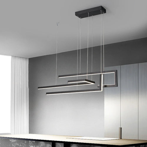 lustre suspendu moderne connecté pour maison intelligente - vue 2 sur 10