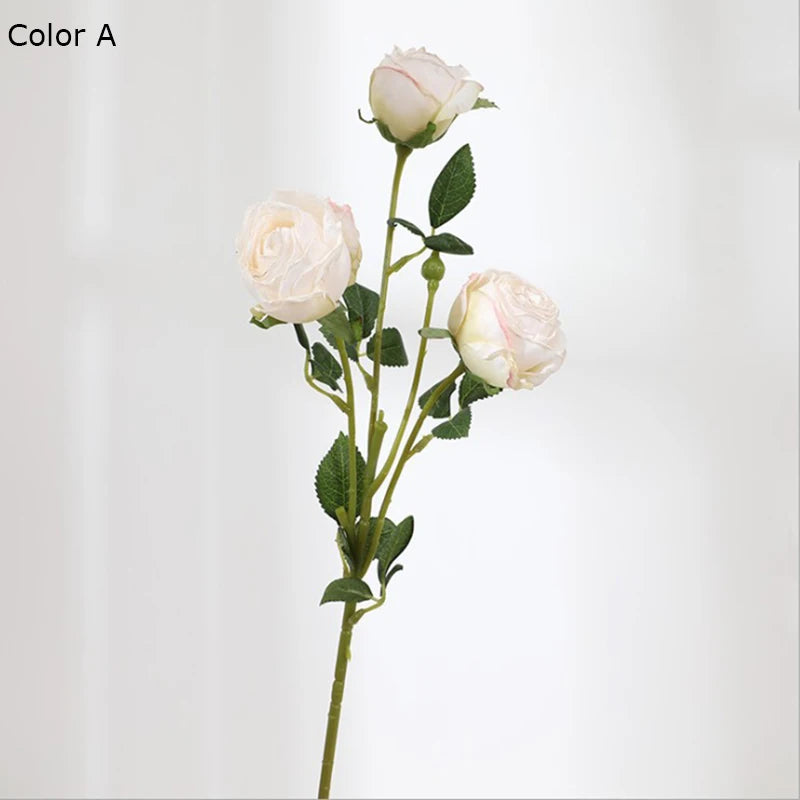 têtes de peinture à lhuile fleur de rose décoration florale mariage - vue 6 sur 11