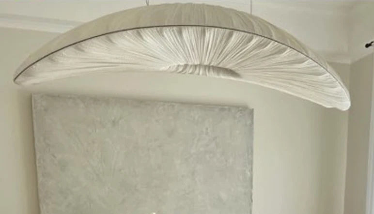 Lustre en tissu marin de luxe style voilier - vue 11 sur 14