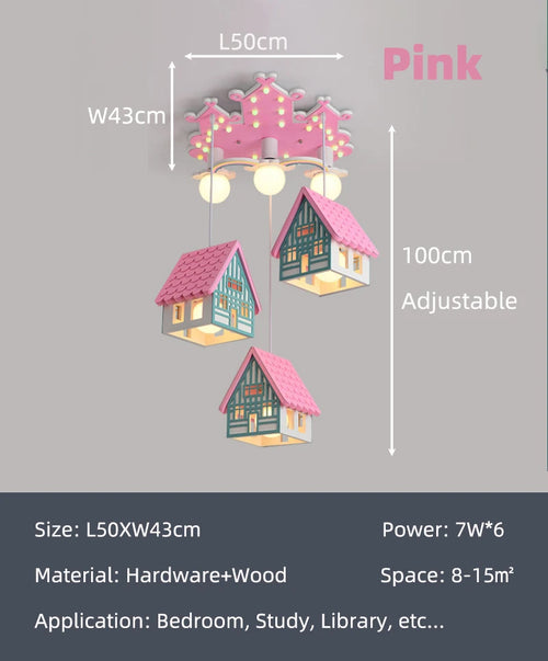 lustre pour chambre d'enfant décorations de noël suspendues - vue 9 sur 8