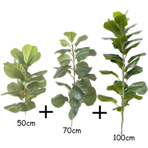 plante artificielle ficus lyrata pour décoration intérieure et extérieure - vue 19 sur 18