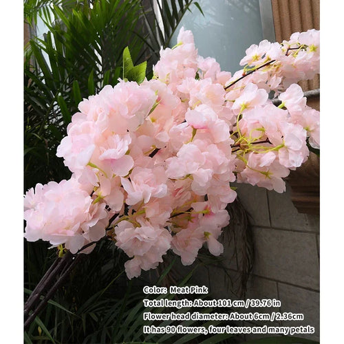 fleur de cerisier artificielle pour décoration et bricolage - vue 16 sur 27