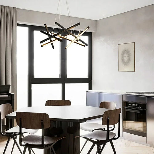 suspension LED design moderne pour décoration intérieure - vue 6 sur 8