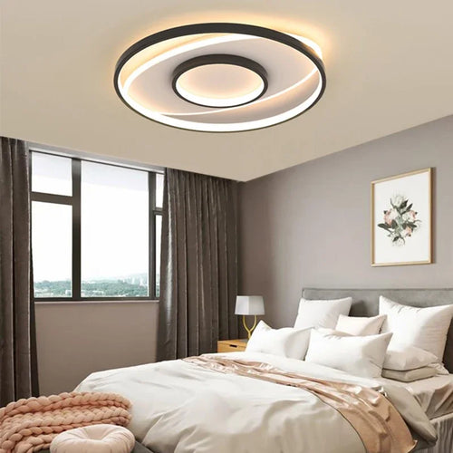 plafonnier led moderne pour décoration d'intérieur élégante et lumineuse - vue 3 sur 8