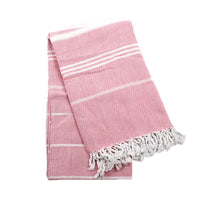 serviette de plage turque coton franges sechage rapide