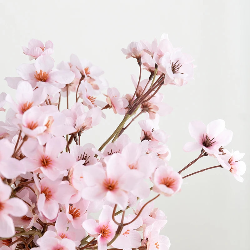 lot de 3 fleurs artificielles en soie pour mariage et décoration intérieure - vue 3 sur 8