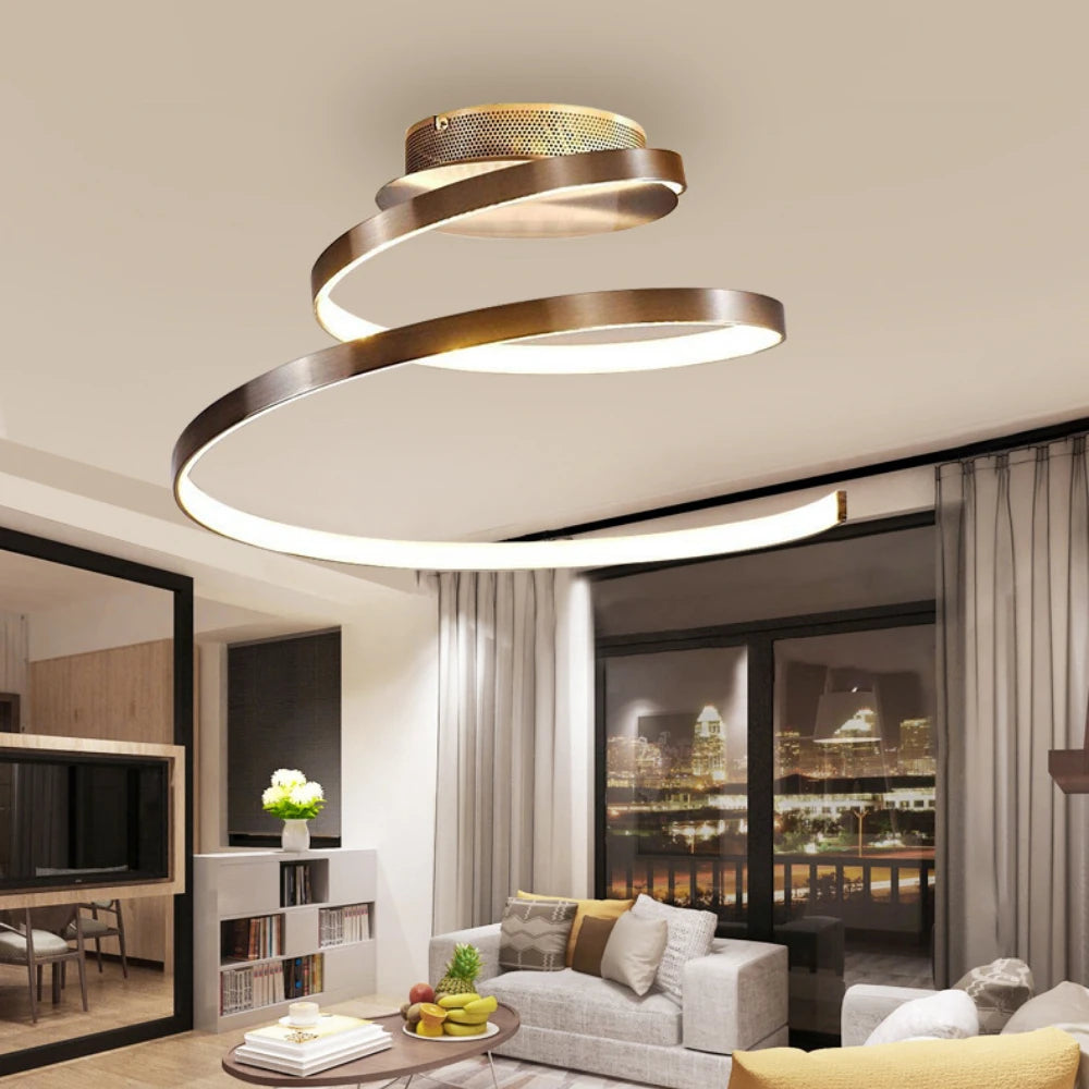 Plafonnier LED nordique pour cuisine balcon porche luminaire moderne suspension LED plafonnier lustres modernes éclairage - vue 5 sur 6