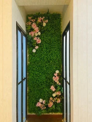 pelouse artificielle décoration murale pour événements et fêtes - vue 17 sur 21