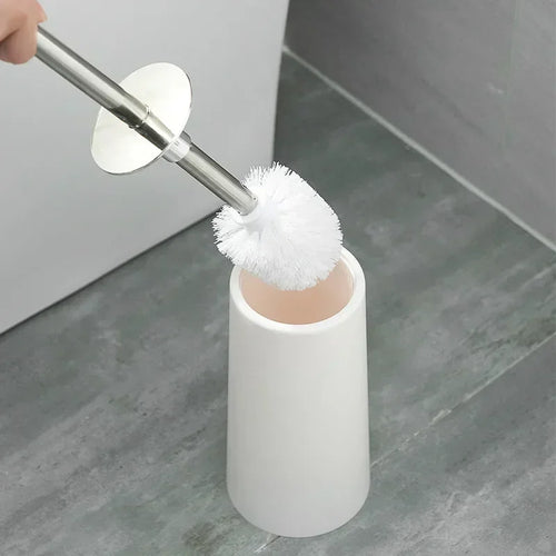 brosse de toilette créative avec support pour salle de bain - vue 2 sur 10