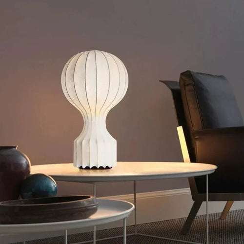 Italy Design Silk LED Table Lamp Floor Light Study Bedroom Bedside Living Room - vue 3 sur 9