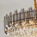 lustre moderne en cristal k9 pour éclairage intérieur