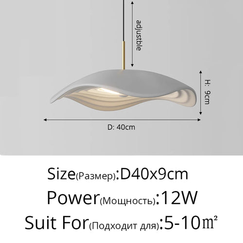lustre d'art moderne minimaliste wabi-sabi pour bar créatif - vue 11 sur 14