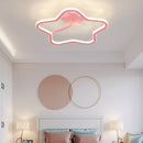 Nordic Modern Personality Led Ceiling Light, Children's Room, Dining Room, Study, Girls Bedroom Pink Decorative Ceiling Light