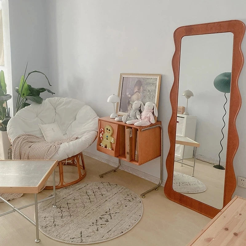 miroir de courtoisie en bois luxe pour décoration intérieure - vue 7 sur 7