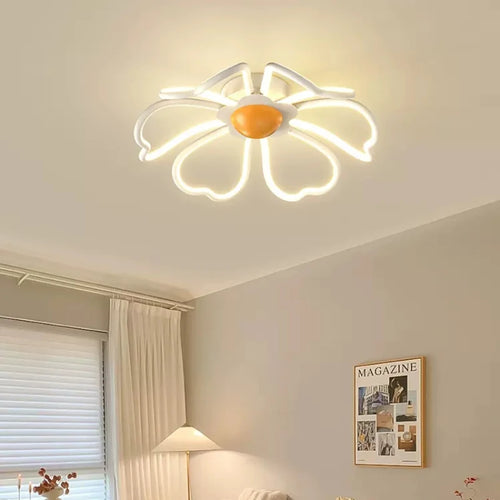 plafonnier moderne en forme de fleur pour décoration romantique - vue 2 sur 14