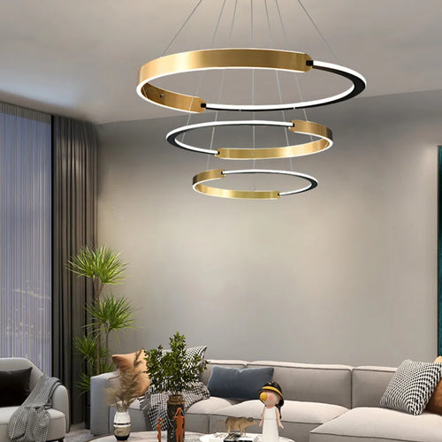 lustre moderne en style nordique pour décoration intérieure suspendue - vue 2 sur 16