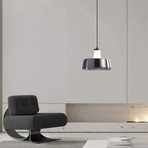 suspension en verre à plusieurs têtes pour intérieur moderne - vue 5 sur 23
