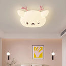 plafonnier nordique faon pour chambre d'enfant moderne et chaleureuse