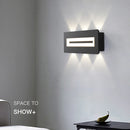 applique murale led double tête style nordique pour hôtel