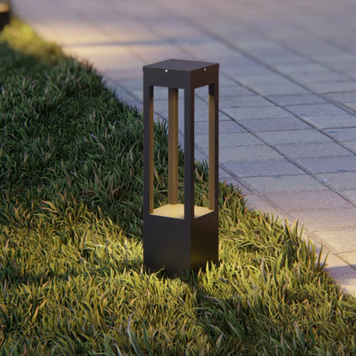lampe de jardin moderne étanche en aluminium pour extérieur - vue 3 sur 21