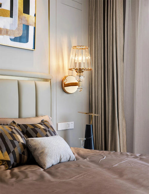 applique murale moderne en verre style nordique luxe - vue 6 sur 15