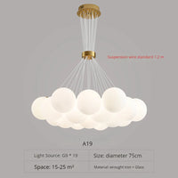 suspension design moderne en forme de lune
