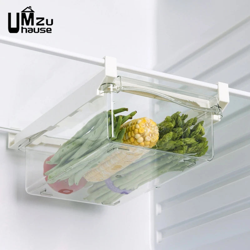 organisateur transparent pour légumes et fruits de cuisine - vue 1 sur 7