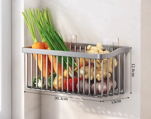 panier mural suspendu pour fruits légumes et décoration intérieure - vue 10 sur 9