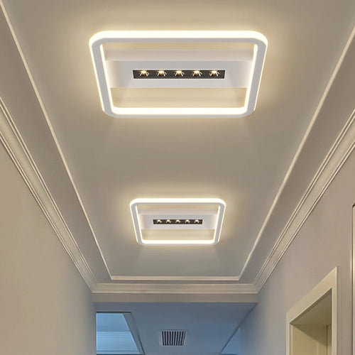 plafonnier sans aspiration magnétique monté en surface décoratif - vue 2 sur 14