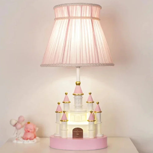 lampe de table moderne château princesse pour chambre enfant - vue 5 sur 8