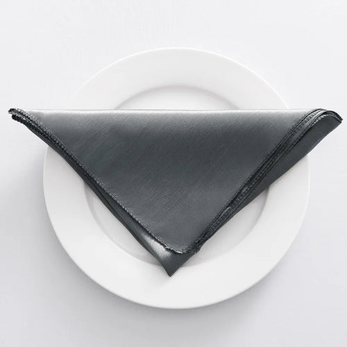 Serviette de table satin style mariage receptions elegantes