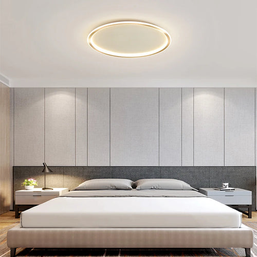 plafonnier led moderne simple variable ronde ou carrée - vue 4 sur 27