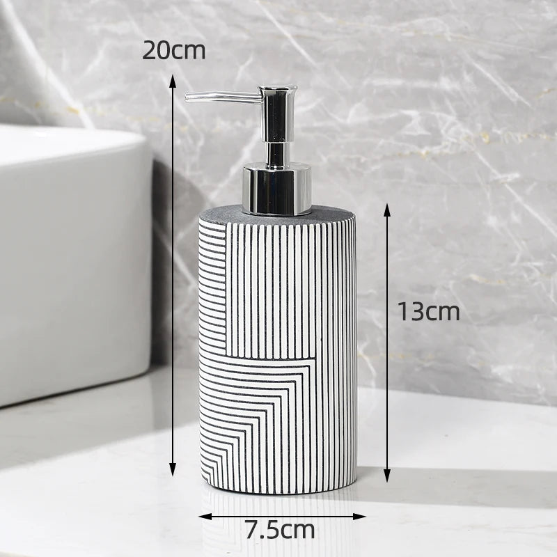 accessoires de salle de bain de luxe européens élégants et légers - vue 10 sur 16