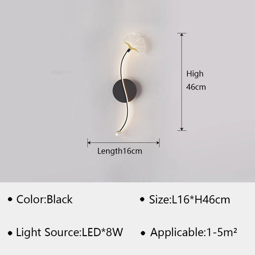 applique murale led moderne pour décoration intérieure élégante - vue 21 sur 21
