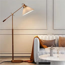 Lampadaire nordique en bois massif