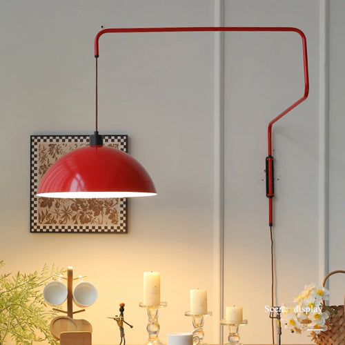 applique murale télescopique rotative et pliable sans câblage - vue 2 sur 5