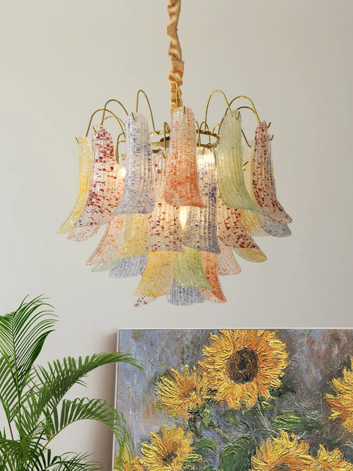 lustre en cristal de luxe rétro pour intérieur élégant - vue 4 sur 12