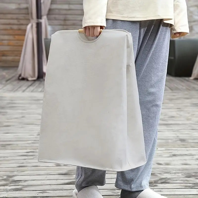 panier à linge pliable grande capacité rangement nordique polyvalent - vue 4 sur 8