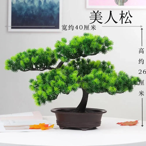 plantes artificielles bonsaï pour décoration intérieure et extérieure - vue 14 sur 15