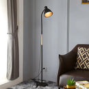 Lampadaire loft Noir Debout