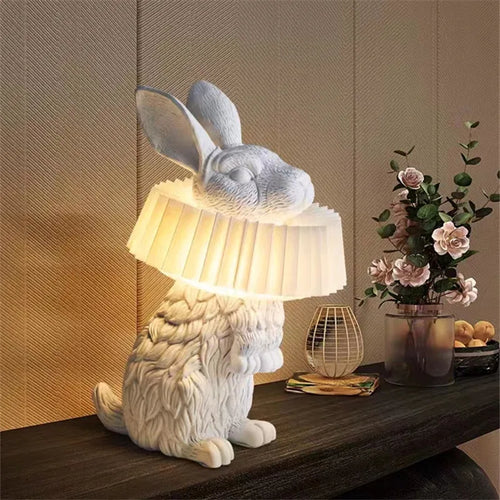 lampe de bureau lapin adorable à led pour enfants - vue 5 sur 15